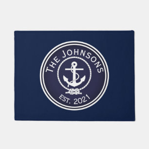 Anchor Nautical Seal Deurmat