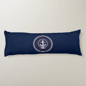 Anchor Nautical Seal Lichaamskussen (Achterkant)