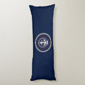 Anchor Nautical Seal Lichaamskussen (Achterkant (Verticaal))