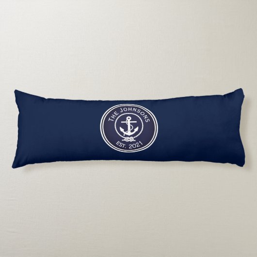 Anchor Nautical Seal Lichaamskussen (Voorkant)