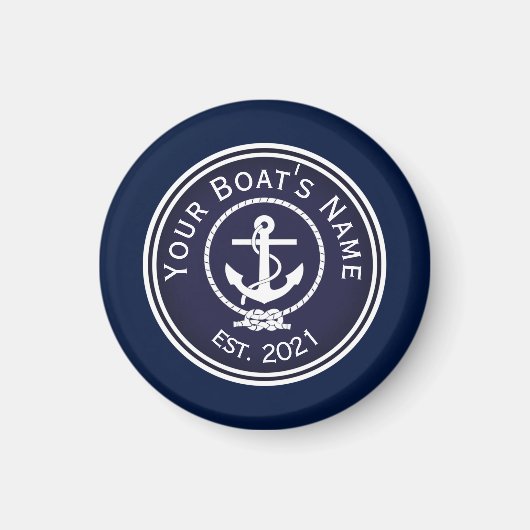 Anchor Nautical Seal Magneet (Voorkant)