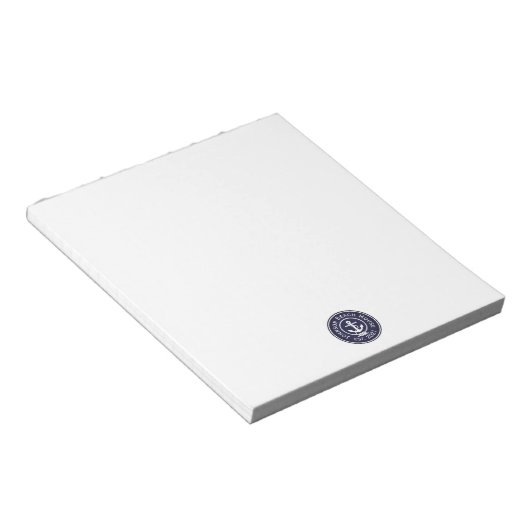 Anchor Nautical Seal Notitieblok (Schuin)