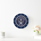 Anchor Nautical Seal Ronde Klok (Huis)