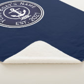 Anchor Nautical Seal Sherpa Deken (3/4)
