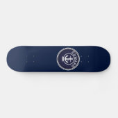 Anchor Nautical Seal Skateboard (Horizontaal)