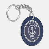 Anchor Nautical Seal Sleutelhanger (Voorkant Links)