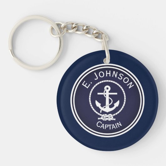 Anchor Nautical Seal Sleutelhanger (Voorkant)