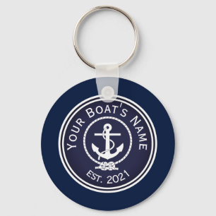 Anchor Nautical Seal Sleutelhanger