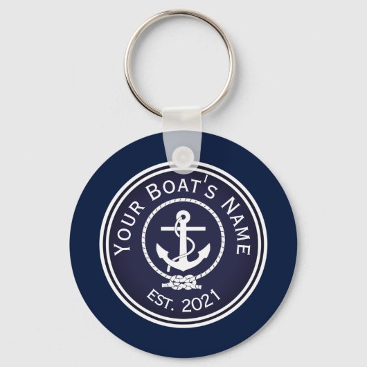 Anchor Nautical Seal Sleutelhanger (Voorkant)