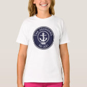 Anchor Nautical Seal T-shirt (Voorkant)