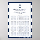 Anchor | Nautical Wedding | Zitschaart Poster (Voorkant)