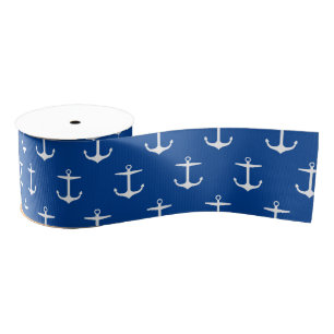 Anchor Navy Style Grosgrain Lint