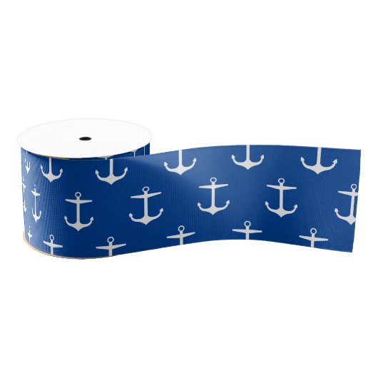 Anchor Navy Style Grosgrain Lint (Spoel)