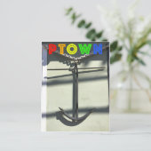 Anchor op Commercial Street. Briefkaart (Staand voorkant)