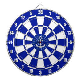 Anchor op Navy Blue en White Dart Board Dartbord