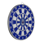 Anchor op Navy Blue en White Dart Board Dartbord (Voorkant Links)