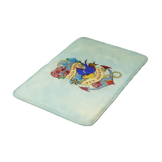 Anchor Oude School Badmat (Gekanteld)