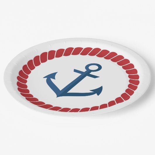 Anchor Papieren Bordje (Gekanteld)