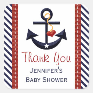 Anchor Party Favor Sticker Labels