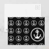Anchor Pattern Briefkaart (Voorkant / Achterkant)