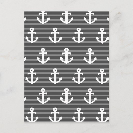 Anchor Pattern Briefkaart (Voorkant)