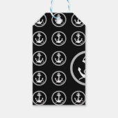 Anchor Pattern Cadeaulabel (Voorkant)