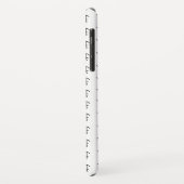 Anchor Pattern Case-Mate iPhone Case (Achterkant/links)