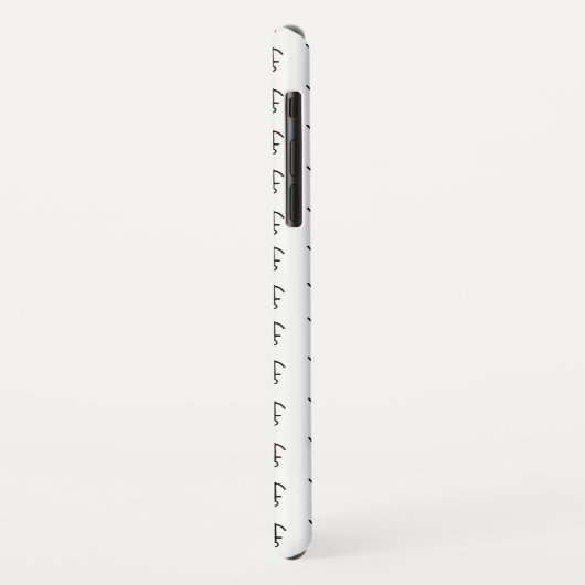 Anchor Pattern Case-Mate iPhone Case (Achterkant/links)