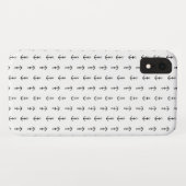 Anchor Pattern Case-Mate iPhone Case (Achterkant (horizontaal))