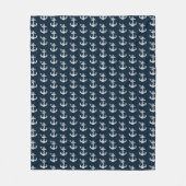 Anchor Pattern Fleece Blanket (medium) (Voorkant)