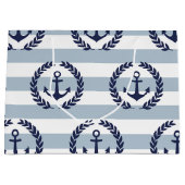 Anchor Pattern Groot Cadeauzakje (Voorkant)