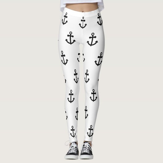 Anchor Pattern Leggings (Voorkant)