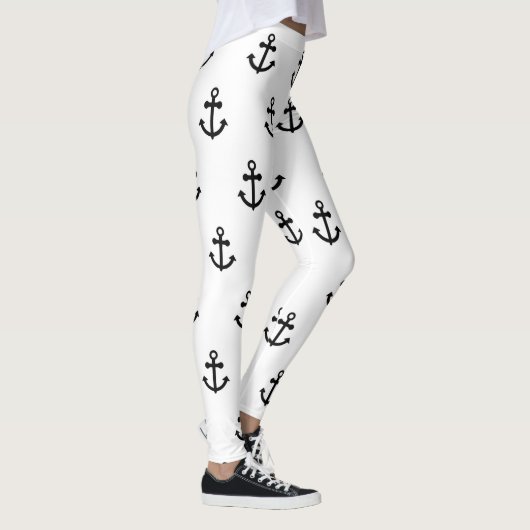 Anchor Pattern Leggings (Rechts)