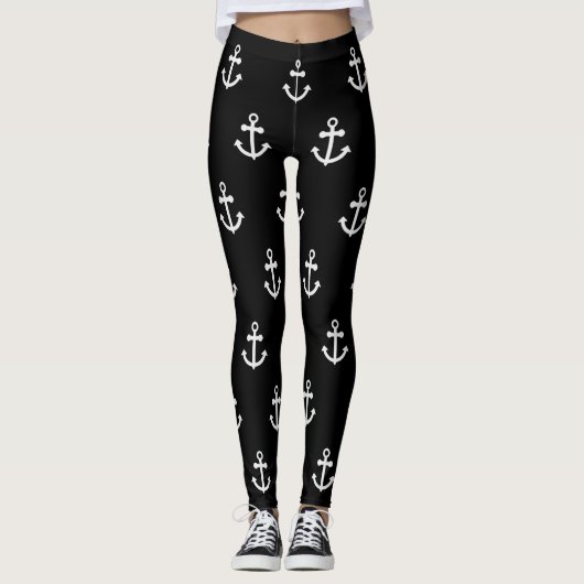 Anchor Pattern Leggings (Voorkant)