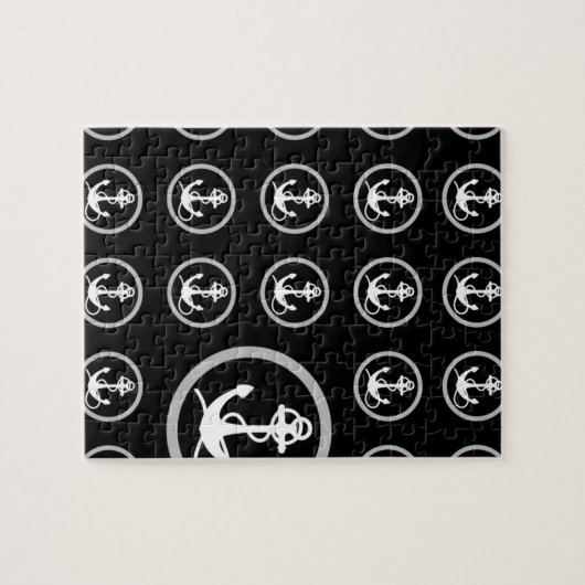 Anchor Pattern Legpuzzel (Horizontaal)