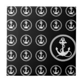 Anchor Pattern Tegeltje (Voorkant)