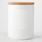 Anchor Pattern Voedselcontainer Etiket (Voorkant)