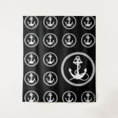 Anchor Pattern Wandkleed (Voorkant)