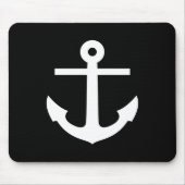 Anchor Pictogram Mousepad Muismat (Voorkant)