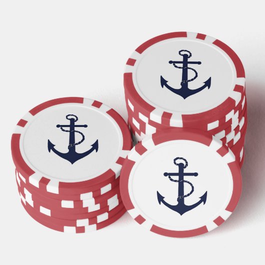 Anchor Poker Chips (Opstapeling)