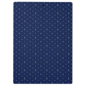 Anchor Polka Dots Pattern Klembord (Achterkant)