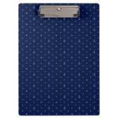 Anchor Polka Dots Pattern Klembord (Voorkant)