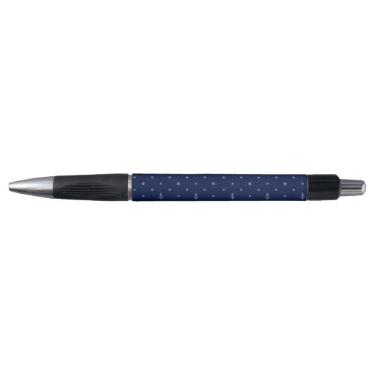 Anchor Polka Dots Pattern Pen (Voorkant)