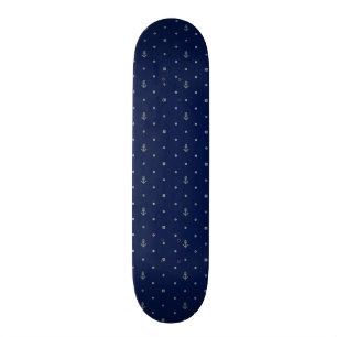 Anchor Polka Dots Pattern Persoonlijk Skateboard