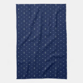 Anchor Polka Dots Pattern Theedoek (Verticaal)