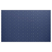 Anchor Polka Dots Pattern | Voeg uw Initiaal 2 toe Stof (Fat Quarter)