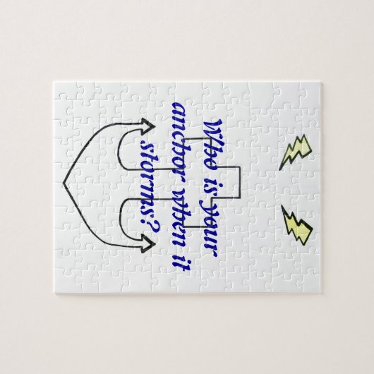 Anchor Puzzle Legpuzzel (Horizontaal)