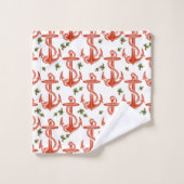 anchor Red-kersthanddoekset Bad Handdoek (Wasdoekje)