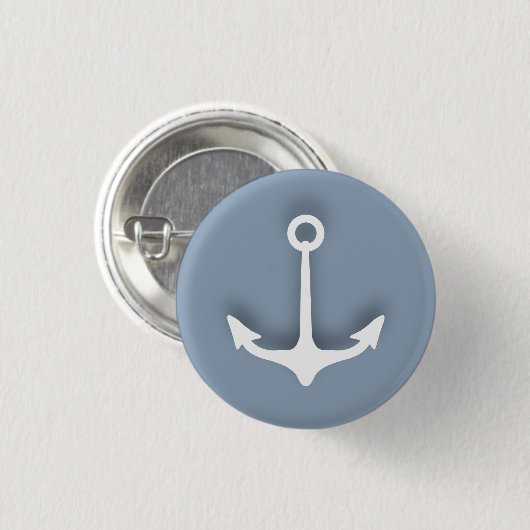 Anchor Ronde Button 3,2 Cm (Voorkant /achterkant)