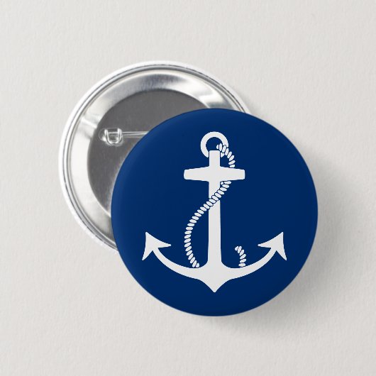 Anchor Ronde Button 5,7 Cm (Voorkant /achterkant)